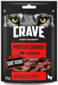 Crave Pies Protein Chunks Rind przysmak 55g WYPRZEDAŻ