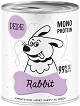 Paka Zwierzaka Pies PEPE Rabbit Mokra karma z królikiem 800g