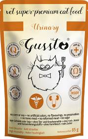Gussto Vet Kot Urinary Mokra Karma z indykiem 85g