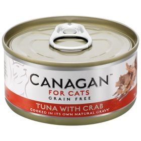 Canagan Kot Tuna with Crab Mokra Karma z tuńczykiem i krabem dla kota 75g