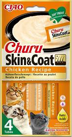 Inaba Ciao Churu Skin & Coat Chicken Recipe Przysmak dla kota 4x14g