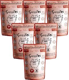 Gussto Fresh Kot Weight Control Mokra Karma z kaczką 8x85g PAKIET