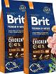 Brit Premium by Nature Pies Small & Medium Senior Sucha Karma 2x15kg DWU-PAK