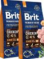Brit Premium by Nature Pies Small & Medium Senior Sucha Karma 2x15kg DWU-PAK