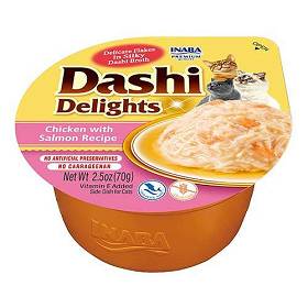 Inaba Ciao Dashi Delights Chicken&Salmon Recipe Mokra Karma dla kota op. 70g