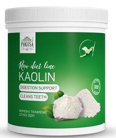 Pokusa RawDietLine Kaolin dla psa i kota 200g