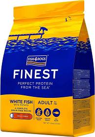 Fish4Dogs Finest Adult Small Ocean White Fish Sucha Karma z rybami dla psa 1.5kg