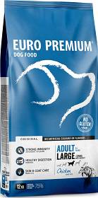 Euro Premium Adult Large Chicken&Rice Sucha Karma z kurczakiem dla psa 12kg