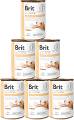 Brit Veterinary Diet Pies Hepatic Turkey Mokra Karma z indykiem 6x400g PAKIET