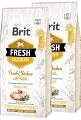Brit Fresh Pies Adult Chicken with Potato Sucha Karma z kurczakiem 2x12kg DWU-PAK