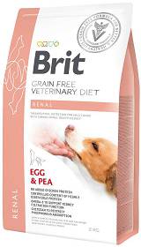 Brit Veterinary Diet Pies Renal Egg&Pea Sucha Karma z jajami i groszkiem 2kg