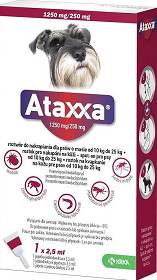 KRKA Ataxxa Krople na kleszcze i pchły dla psa 10-25kg (1 pipeta 2.5ml)