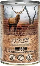 O'Canis Mokra Karma z jeleniem i kaszą gryczaną dla psa 400g