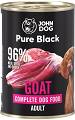John Dog Pies Adult Pure Black Mokra Karma z koziną 400g