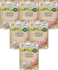 Baltica Smaki Regionów Adult Sterilized Mokra Karma z królikiem dla kota 10x100g PAKIET