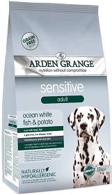 Arden Grange Pies Adult Sensitive Fish & Potato Sucha Karma z rybą 12kg