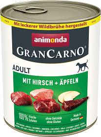 Animonda Pies GranCarno Adult Mokra Karma z jeleniem i jabłkiem 800g