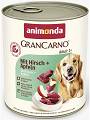 Animonda Pies GranCarno Adult Mokra Karma z jeleniem i jabłkiem 800g