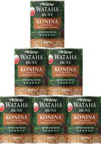 Wataha Hunt Adult Mokra Karma z koniną i marchewką dla psa 6x800g PAKIET