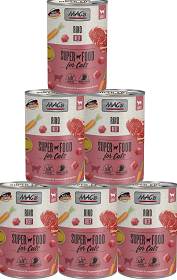 Mac's Mono Kot Adult Mokra Karma z wołowiną 6x400g PAKIET