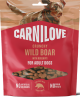 Carnilove Pies Adult Snack Crunchy Wild Boar Przysmak z dziczyzną i dziką różą 200g