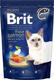 Brit Premium Kot Adult Salmon Sucha Karma z łososiem 1.5kg
