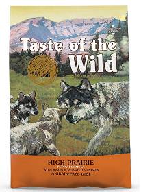 Taste of the Wild Pies Puppy High Prairie Sucha Karma 12.2kg