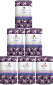Perro Gourmet Adult Mokra Karma z sarną i korzeniem piertuszki dla psa 6x400g PAKIET