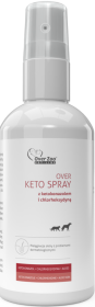 Over Zoo Vetline Keto Spray pielęgnacyjny dla psa i kota 100ml