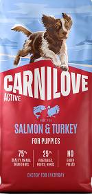 Carnilove Pies Puppy Turkey&Salmon Sucha Karma z indykiem i łososiem 12kg