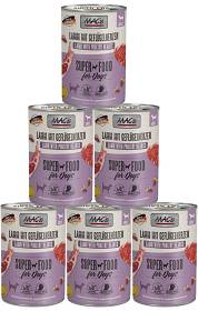 Mac's Pies Adult Mokra Karma z jagnięcina i sercami drobiowymi 6x400g PAKIET