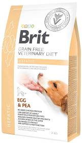 Brit Veterinary Diet Pies Hepatic Egg&Pea Sucha Karma z jajami i groszkiem 2kg