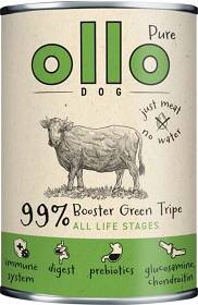 Ollo Booster Digest Green Tripe Mokra Karma ze żwaczami wołowymi dla psa 400g