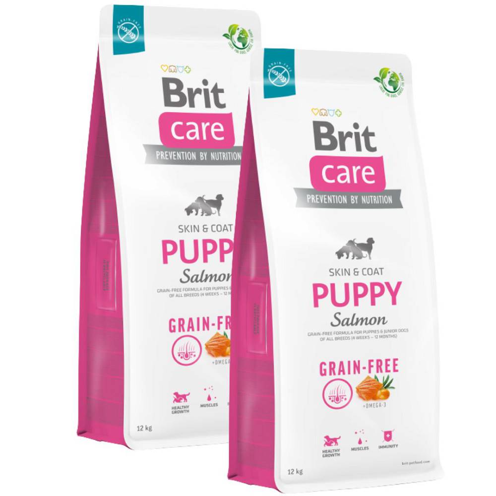 brit care puppy salmon & potato 12kg