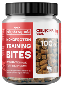 Wiejska Zagroda Monoprotein Training Bites Przysmaki Treningowe z cielęciną dla psa 150g