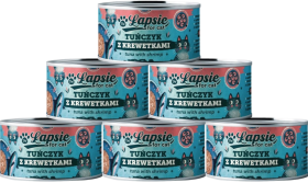 Łapsie Adult Mokra Karma z tuńczykiem i krewetkami dla kota 12x80g PAKIET