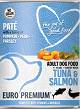 Euro Premium Pate Adult Tuna&Salmon Mokra Karma z tuńczykiem i łososiem dla psa 400g