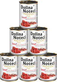 Dolina Noteci Premium Adult Pure Beef Mokra Karma z wołowiną dla psa 24x400g PAKIET