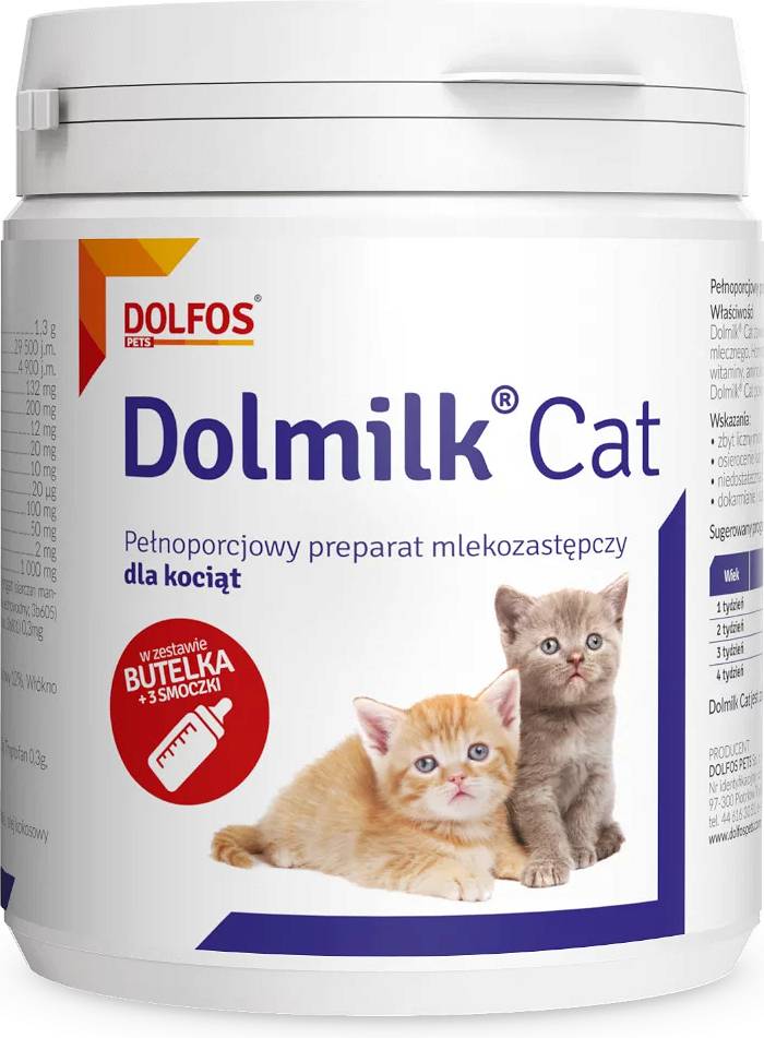 Dolfos Dolmilk Cat Mleko w proszku dla Kociąt 200g