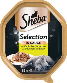 Sheba selection shop in sauce