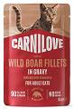 Carnilove Kot Adult Wild Boar Fillets in Gravy Mokra Karma z dzikiem 85g