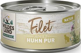Wildes Land Adult Huhn Pur Mokra Karma Filety z kurczaka dla kota 80g