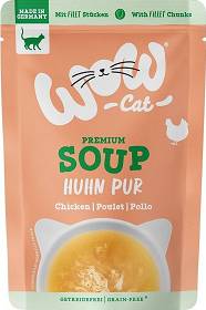 WOW Cat  Soup Huhn Pur Mokra Karma z kurczakiem dla kota 40g