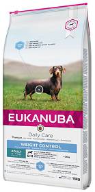 Eukanuba Pies Medium Adult Daily Care Weight Control Sucha Karma 15kg