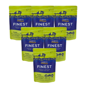 Fish4Dogs Finest Tuna Flakes with Anchovy Mokra Karma dla psa 6x100g PAKIET 