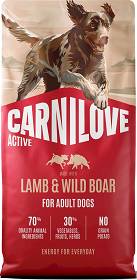 Carnilove Pies Adult Lamb&Wild Sucha Karma z jagnięciną i dziczyzną 12kg