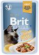 Brit Premium Kot with Tuna Fillets for Adult Cats Gravy Mokra Karma z tuńczykiem 85g