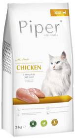 Piper Animals Kot Adult Sucha Karma z kurczakiem 3kg [Data ważności: 12.02.2024]