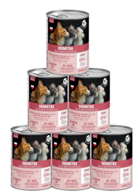 Pet Republic Adult Mokra Karma z krewetkami w sosie dla kota 6x400g PAKIET