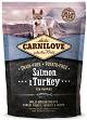 Carnilove Pies Salmon & Turkey Puppy Sucha Karma z łososiem i indykiem 1.5kg